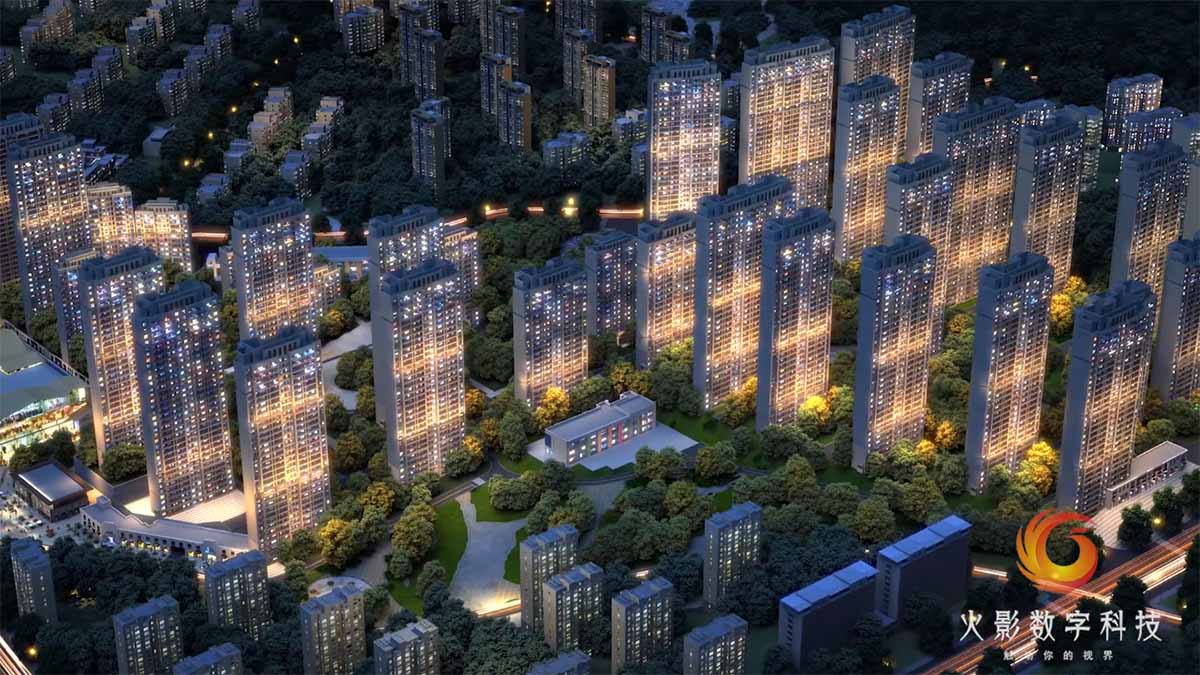 火影数字出品招商兰溪谷房地产宣传片